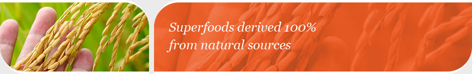 Natural superfoods & healthfoods for optimum health & vitality
