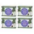 Niugini Organics Virgin Coconut Oil Soap - Lavender 4 x 100g