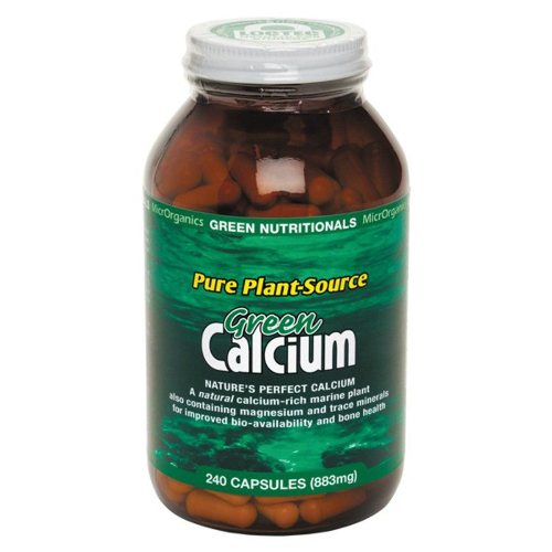 GreenNutritionals Pure Plant-Source Green Calcium (883mg) 240 Caps