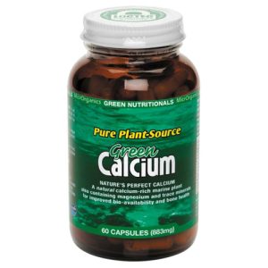 GreenNutritionals Pure Plant-Source Green Calcium (883mg) 60 Caps
