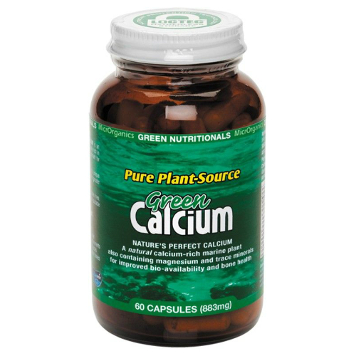 GreenNutritionals Pure Plant-Source Green Calcium (883mg) 60 Caps